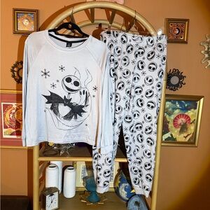 Disney White and Black Pajama Set
